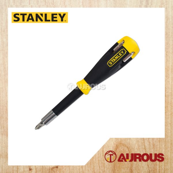 STANLEY FIBERGLASS MULTI-BIT SCREWDRIVER SET (68-107)