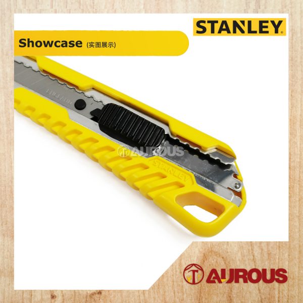 STANLEY KNIFE CUTTER 18MM SNAP OFF KNIFE STHT10276-8 (10-276) - Image 4