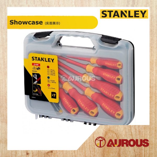 STANLEY VDE 7 PCS INSULATED SCREWDRIVER SET 1000V (60-175) - Image 3