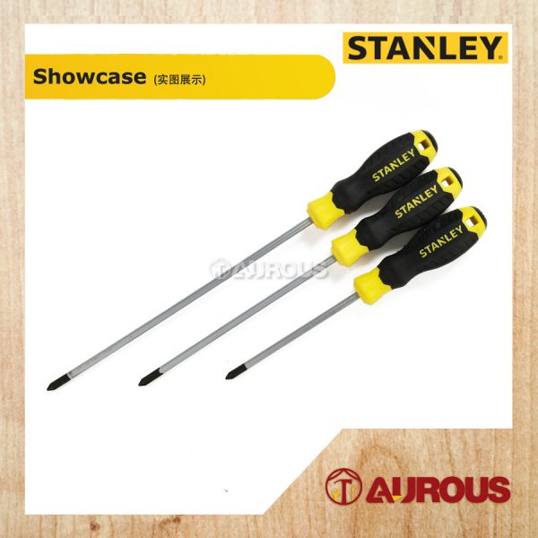 STANLEY 1PT CUSHION GRIP SCREWDRIVER PHILLIPS (STMT60805-8/STMT60806-8/STMT60807-8) - Image 2