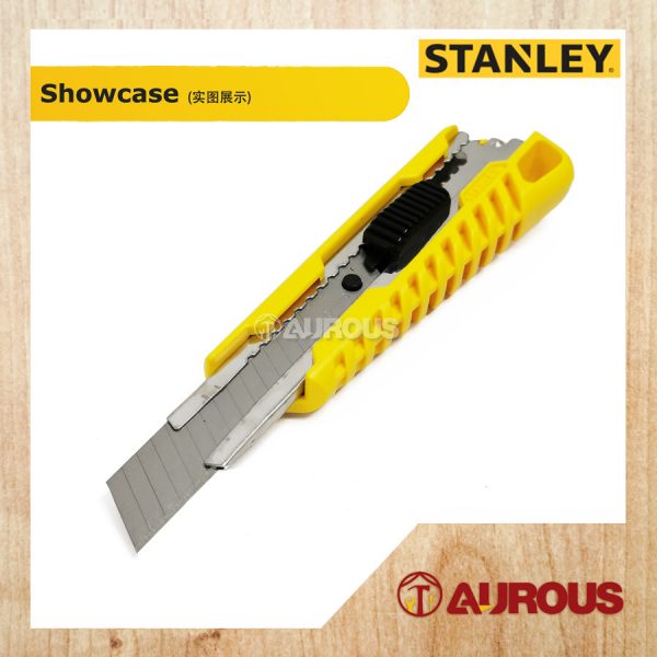 STANLEY KNIFE CUTTER 18MM SNAP OFF KNIFE STHT10276-8 (10-276) - Image 3