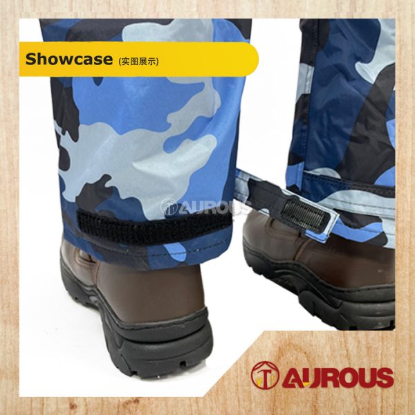 WATERPROOF RAINFREEM DOUBLE LAYER HOODIE WITH TROUSER RAINCOAT SET (SIZE : M,L,XL,XXL,XXXL) - Image 6