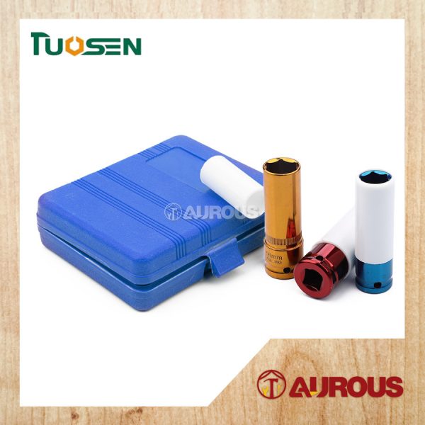 TUOSEN AUTOMOTIVE SPANNER SOCKET 3PCS SET 1/2 INCH (17, 19, 21MM)