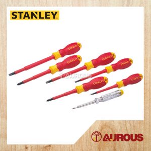 STANLEY VDE 7 PCS INSULATED SCREWDRIVER SET 1000V (60-175)
