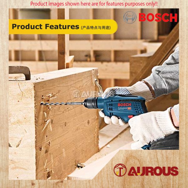 BOSCH PROFESSIONAL IMPACT DRILL KIT GSB 10 RE - Image 5