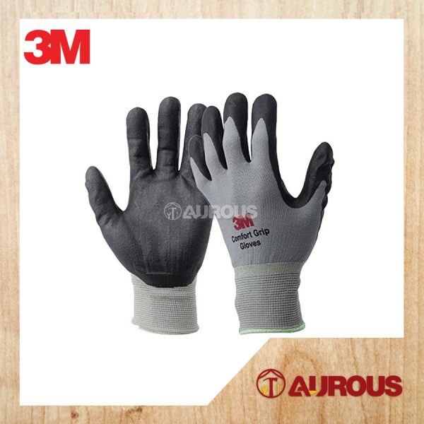 3M MULTIPURPOSE NITRILE FOAM COMFORT GRIP HAND GLOVE (SIZE M/L)
