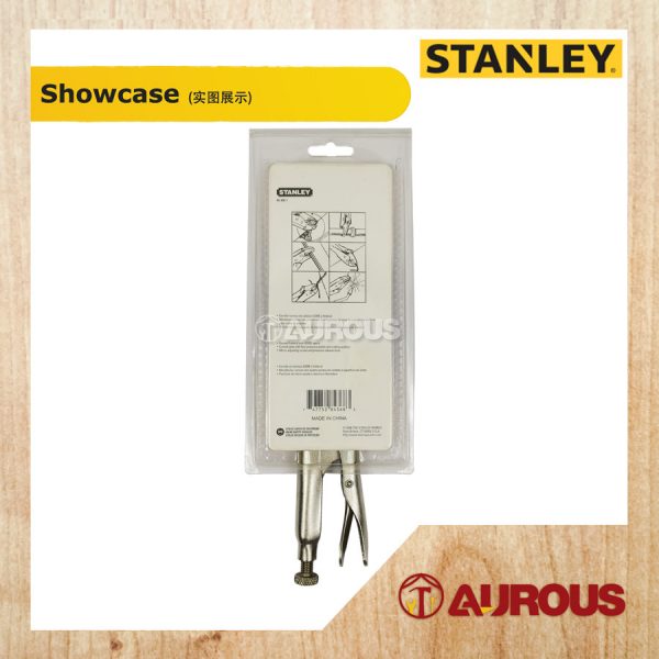 STANLEY CURVED JAW LOCKING PLIER C/W BI-MATERIAL HANDLE (5'' 84-367 , 7'' 84-368) - Image 4