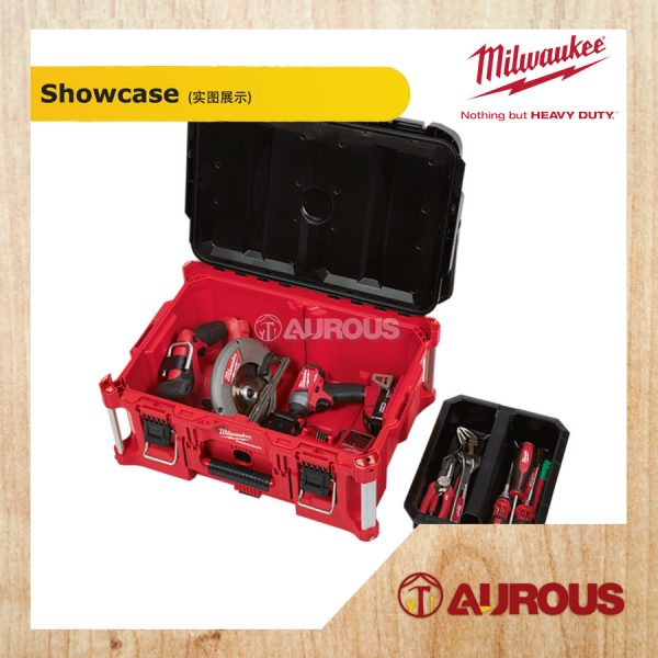 MILWAUKEE PACKOUT LARGE TOOL BOX (48-22-8425) - Image 2