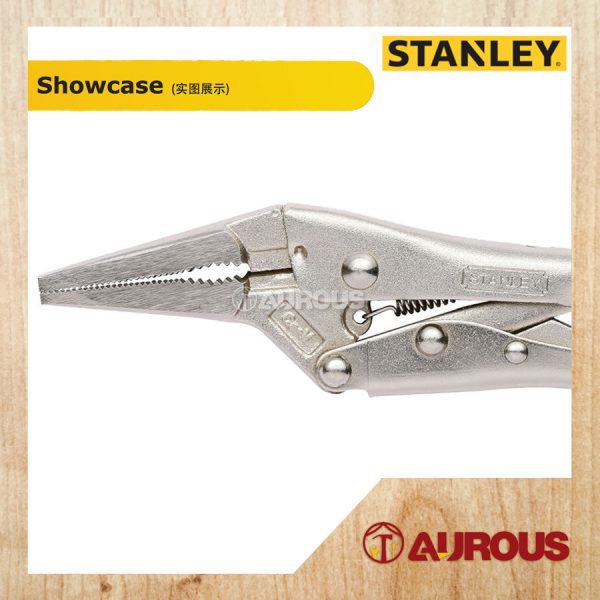 STANLEY LONG NOSE LOCKING PLIERS (6'' 152.40MM) 84-396 - Image 2