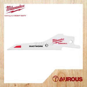 MILWAUKEE DUCTWORK SAWZALL BLADE 4'' 5TPI 48-00-1630 (5PCS/PKT)