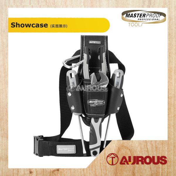 MASTERPROOF HEAVY DUTY WAIST TOOL POUCH BAG WATER & TEAR RESISTANT (3004) - Image 5