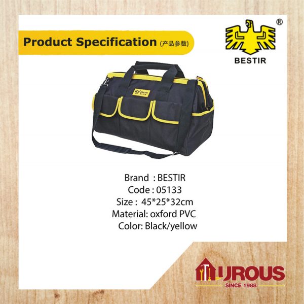BESTIR H/D TOOL / CONTRACTOR BAG 05133 (BIG 45 X 25 X 32 CM) - Image 7