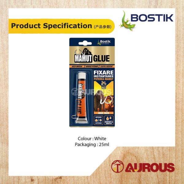 BOSTIK MAMUT GLUE SUPER STRONG HYBRID ASSEMBLY ADHASIVE (25ML) - Image 6