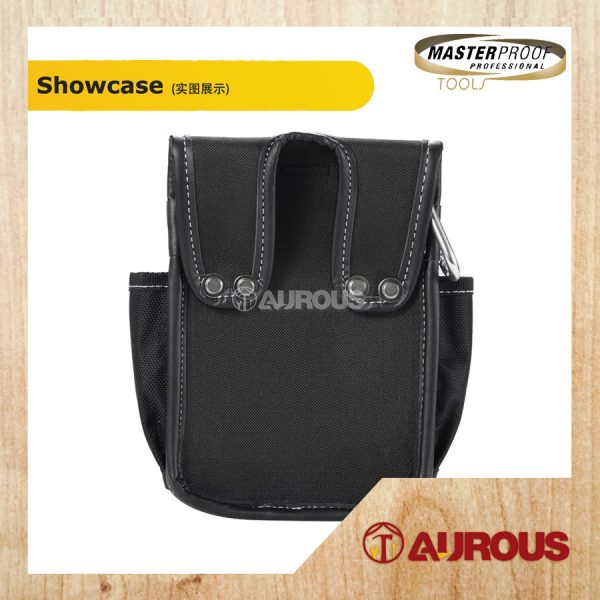 MASTERPROOF HEAVY DUTY WAIST TOOL POUCH BAG WATER & TEAR RESISTANT (3005) - Image 2