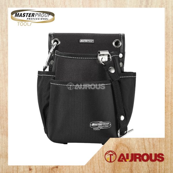 MASTERPROOF HEAVY DUTY WAIST TOOL POUCH BAG WATER & TEAR RESISTANT (3005)
