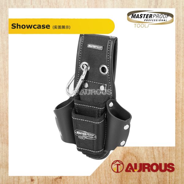 MASTERPROOF HEAVY DUTY WAIST TOOL POUCH BAG WATER & TEAR RESISTANT (3004) - Image 3