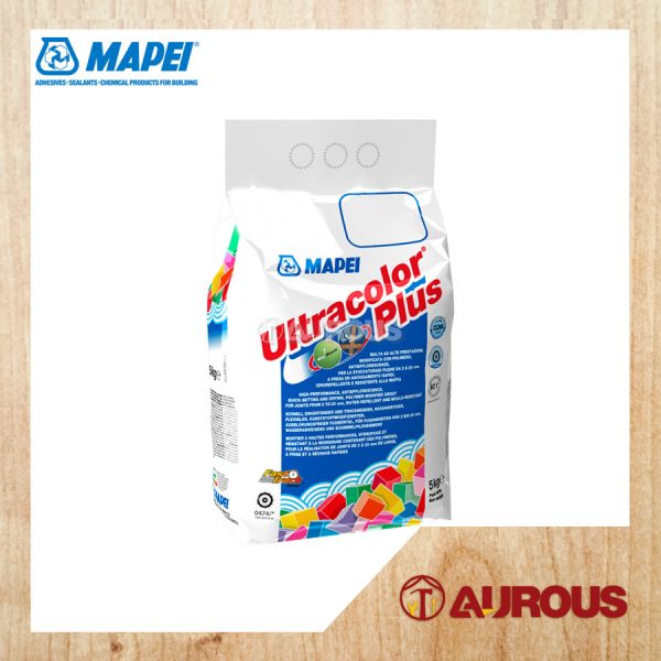 MAPEI ULTRACOLOUR PLUS SUITABLE FOR SWIMING POOL & EXTERIOR AREA HIGH PERFORMANCE ANTI FUNGUS ANTI MOULD GROUNT CEMENT (5KG)