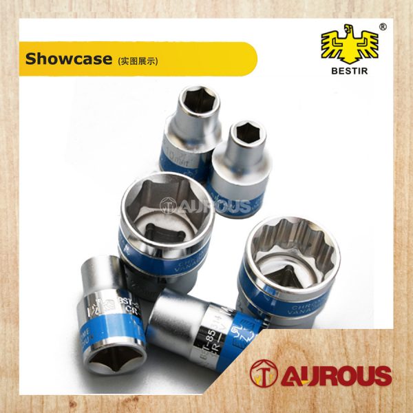 BESTIR CHROME 6PT/12PT SPANNER SOCKET 10 PCS SET (91301/91302) - Image 4
