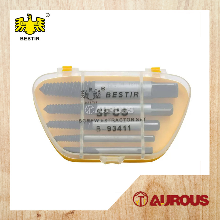 BESTIR 5PCS SCREW EXTRACTOR SET (93411)