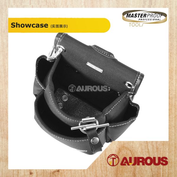 MASTERPROOF HEAVY DUTY WAIST TOOL POUCH BAG WATER & TEAR RESISTANT (3005) - Image 4