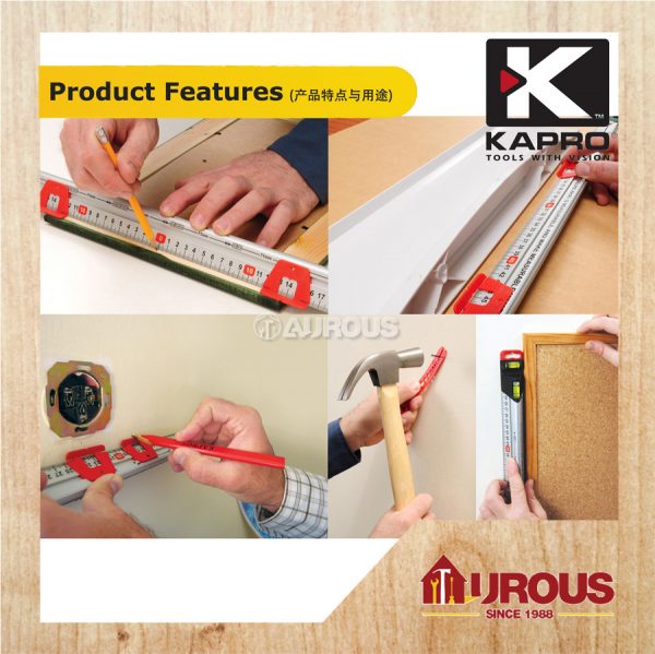 KAPRO SPIRIT LEVEL 24"=60CM 313-60 - Image 4