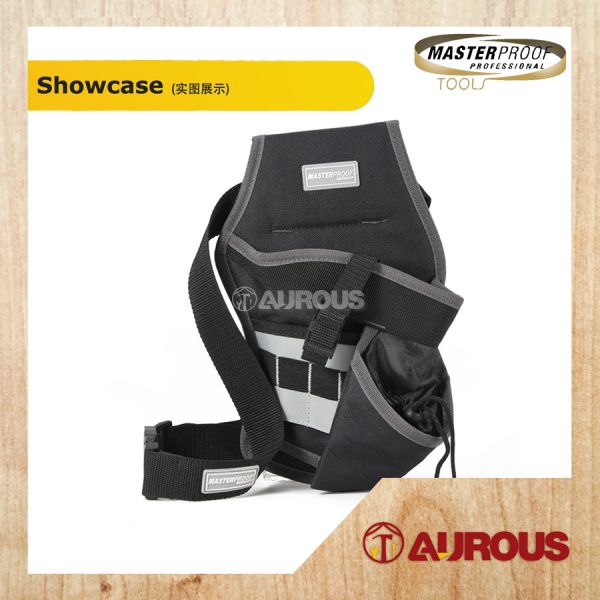 MASTERPROOF HEAVY DUTY DRILL WAIST TOOL POUCH BAG WATER & TEAR RESISTANT (3001) - Image 3