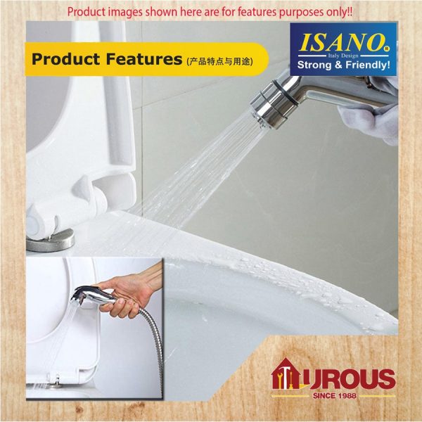 ISANO ECO ABS HAND BIDET HEAD ONLY 8660BH (ABS CHROME) - Image 7