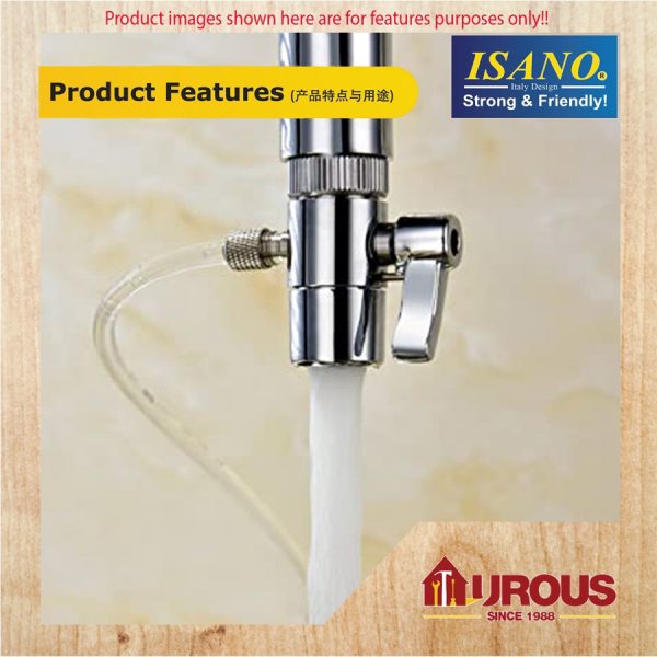 ISANO ONE WAY DIVERTER 1611FS / 1633FS ( 1/4'' , 3/8" ) - USE FOR WATER FILTER - Image 7
