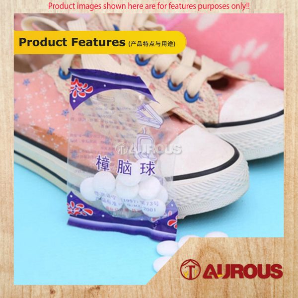 MOTH BALL CAMPHOR PILL NONTOXIC WARDROBE CLOTHES PEST CONTROL 臭丸 樟脑球 除味芳香球 - Image 4
