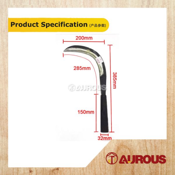 B-Tani Grass Sickle (Long) with Short Plastic Handle Sabit Rumput - Image 5