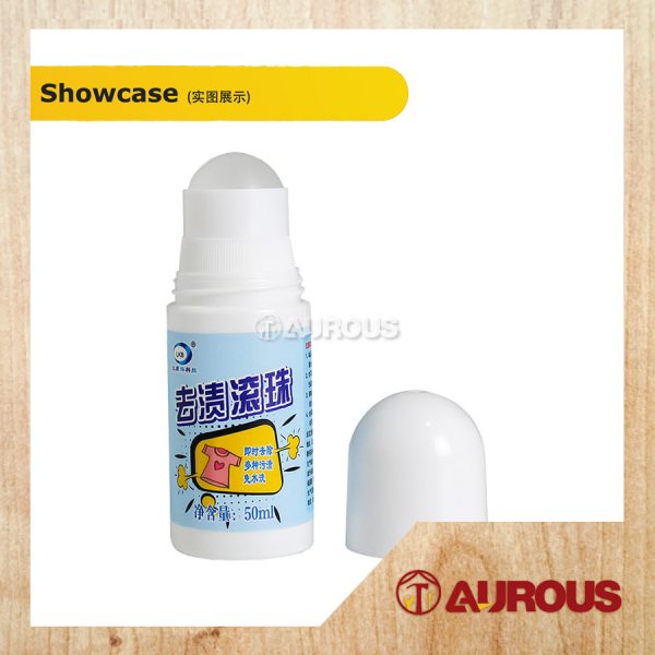 LKB PORTABLE DETERGENT CLOTH OIL STAIN REMOVER CLOTHES CLEANING ROLL BALL 50ML - Image 4