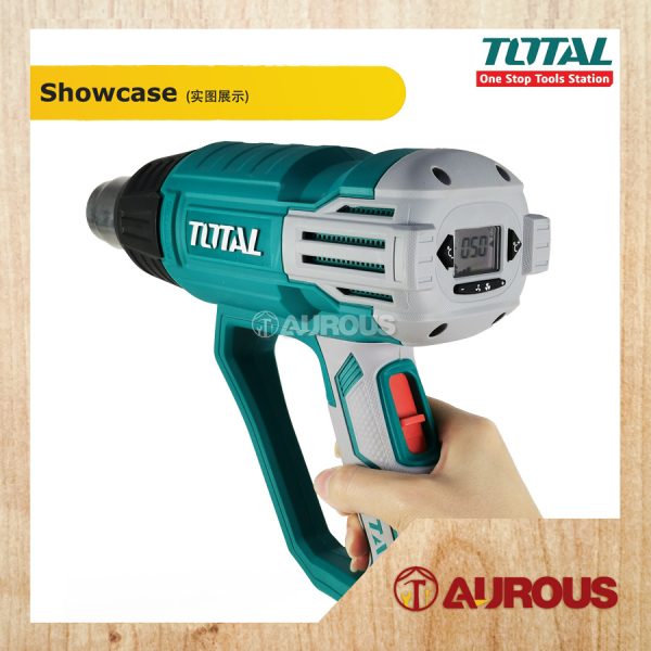 TOTAL HEAT GUN / HOT AIR GUN TB20062 2000W WITH LCD DISPLAY - Image 5