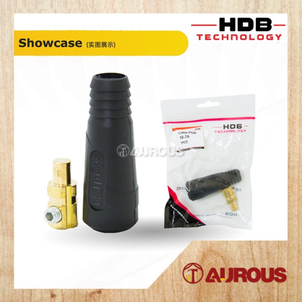 HDB TECHNOLOGY DINSE CABLE PLUG MALE CONNECTOR (10-25² / 35-50² / 50-70² / 70-95²) - Image 2