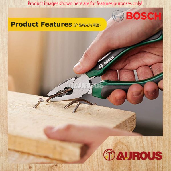BOSCH 73PCS HAND TOOLS ACCESSORIES DIY STARTER KIT WITH CARRYING STORAGE BOX SET (2607011660) - Image 7