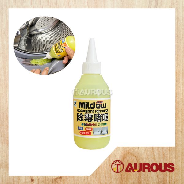 LKB MILDEW REMOVER GEL KITCHEN BATHROOM WALL MOLD TILE CLEANER REMOVAL 150G (YELLOW FLORAL)