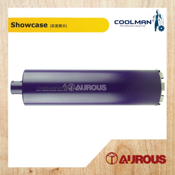 COOLMAN®️ 4" DIAMOND CORE BIT CBP ECOSMART A-ROP THREAD 112MM X 450MM (CBP-112) - Image 2