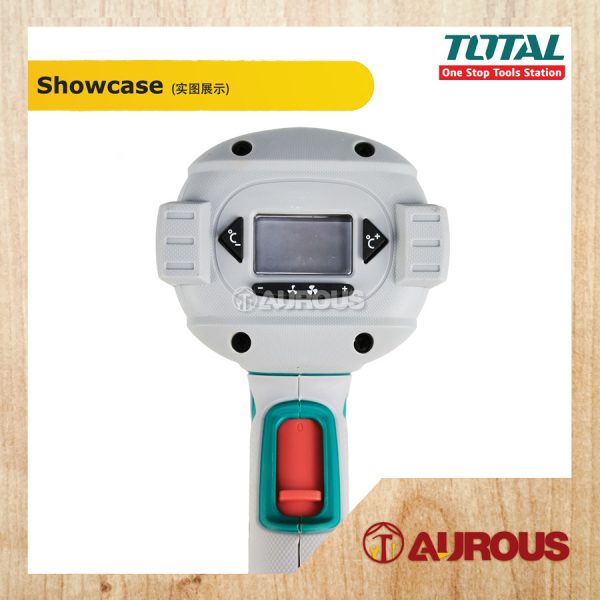TOTAL HEAT GUN / HOT AIR GUN TB20062 2000W WITH LCD DISPLAY - Image 4