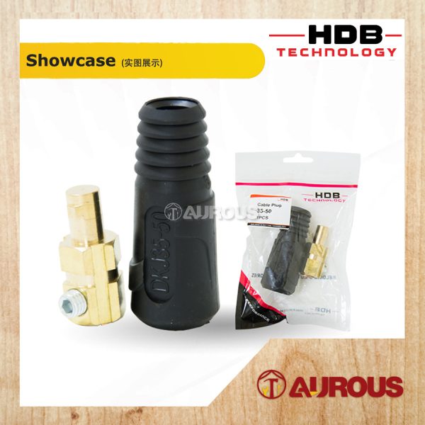 HDB TECHNOLOGY DINSE CABLE PLUG MALE CONNECTOR (10-25² / 35-50² / 50-70² / 70-95²) - Image 3