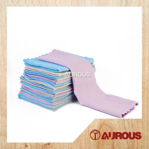 MIXED COLOUR MICROFIBER DISHCLOTH CLEANING TOWEL CLOTH WIPE 30 X 40CM (5PCS /PACK)