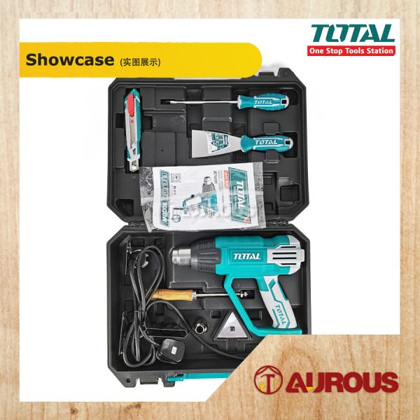 TOTAL HEAT GUN / HOT AIR GUN TB20062 2000W WITH LCD DISPLAY - Image 2