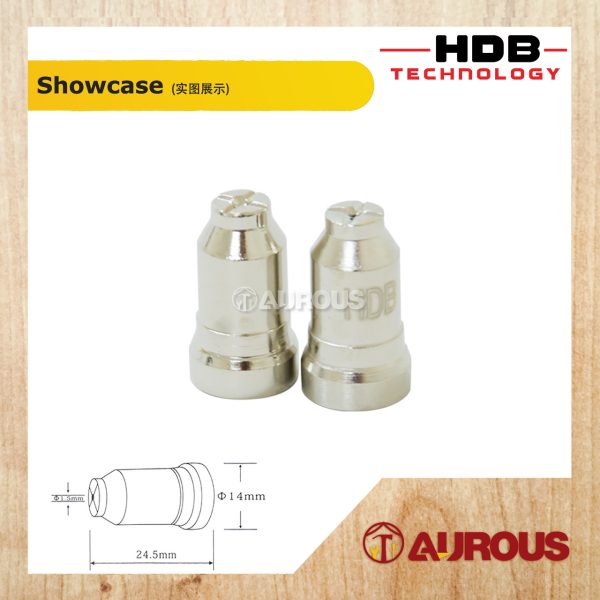 HDB TECHNOLOGY WELDING PLASMA CUTTING TORCH AIR NOZZLE / CUTTING TIP (1 PIECE) - Image 4