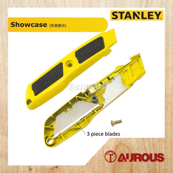 STANLEY DYNAGRIP RETRACTABLE UTILITY CUTTER (6MM 1/2") STHT10779-8 - Image 4
