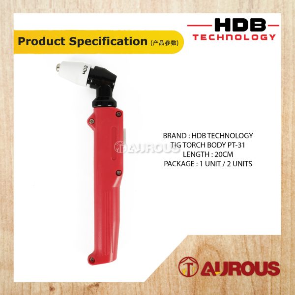 HDB TECHNOLOGY WELDING CUTTING TORCH BODY (PT-31) - Image 6