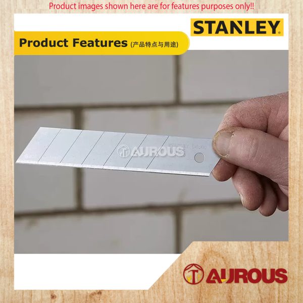 STANLEY 25MMx10PCS BLADE QUICK POINT CUTTER BLADE REFILL (0-11-325) - Image 5