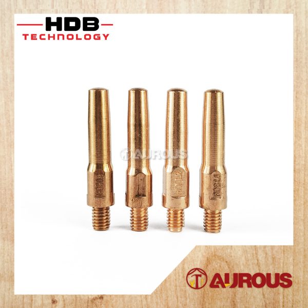 HDB TECHNOLOGY WELDING MB CONTACT TIP MIG 200A/350A/500A M6x45 DIA.8.8MM (0.8MM/1.0MM/1.2MM/1.6MM)