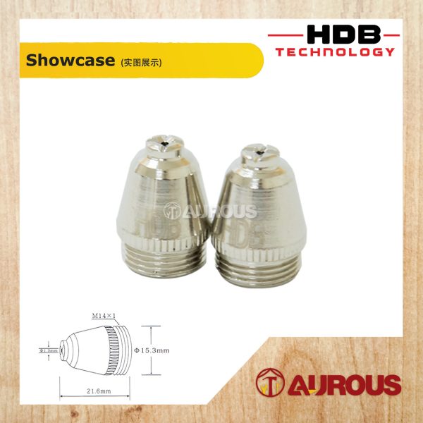 HDB TECHNOLOGY WELDING PLASMA CUTTING TORCH AIR NOZZLE / CUTTING TIP (1 PIECE) - Image 5