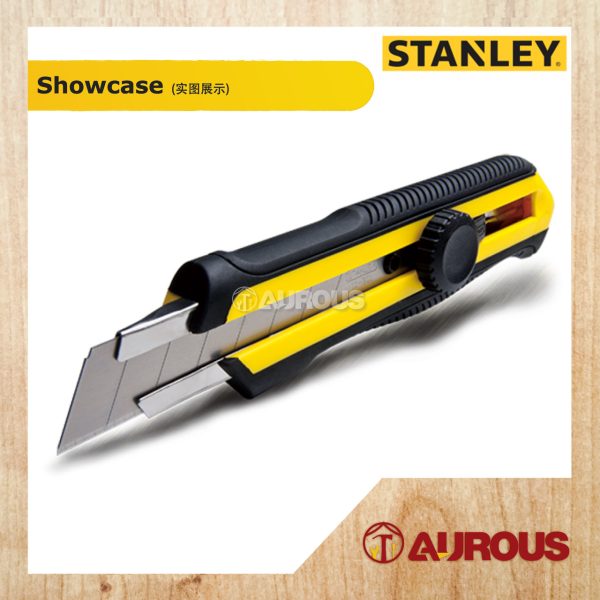 STANLEY QUICK POINT DYNA GRIP SNAP OFF BLADE KNIFE 25MM STHT10425-8 - Image 4