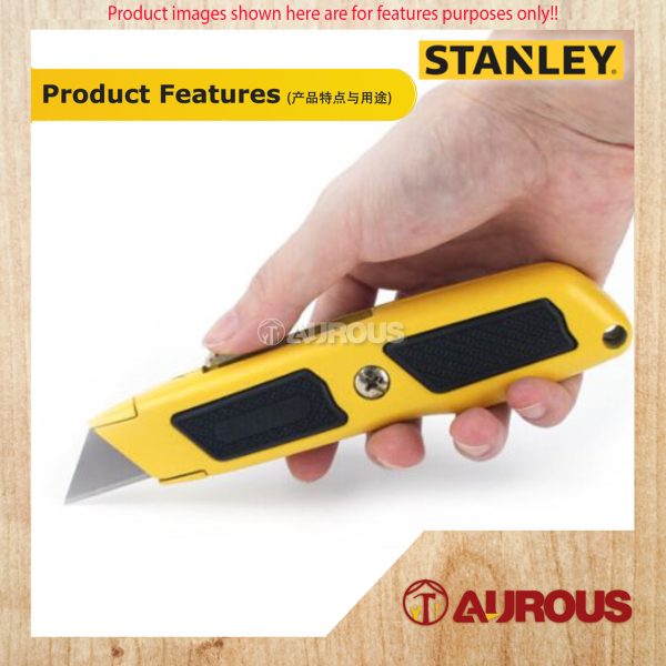 STANLEY DYNAGRIP RETRACTABLE UTILITY CUTTER (6MM 1/2") STHT10779-8 - Image 6