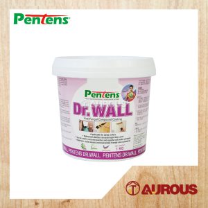 PENTENS 1KG DR.WALL ANTI-FUNGAL COMPOUND COATING/PAINT JOINT COMPOUND & PUTTY FILLER TO REPAIR WALL