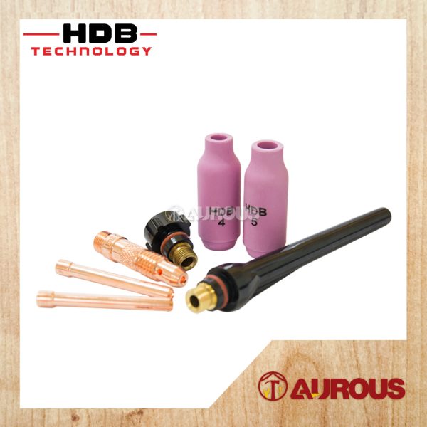 HDB TECHNOLOGY TIG WP17/18/26 WELDING ACCESSORIES SET (1.6MM/2.4MM)